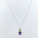 Amethyst and Peridot necklace