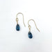 Blue Topaz drop Earrings