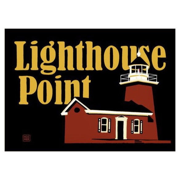 Light house point postcard