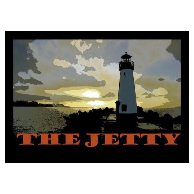 The jetty postcard