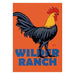 Wilder Ranch rooster graphic print