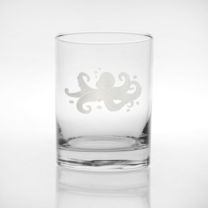 octopus cocktail glass