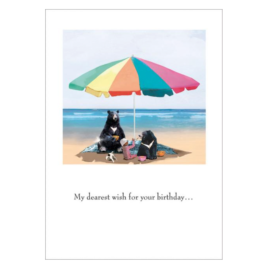 My dearest wish for your bithday Blank Greeting card