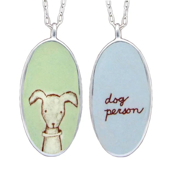 dog person necklace