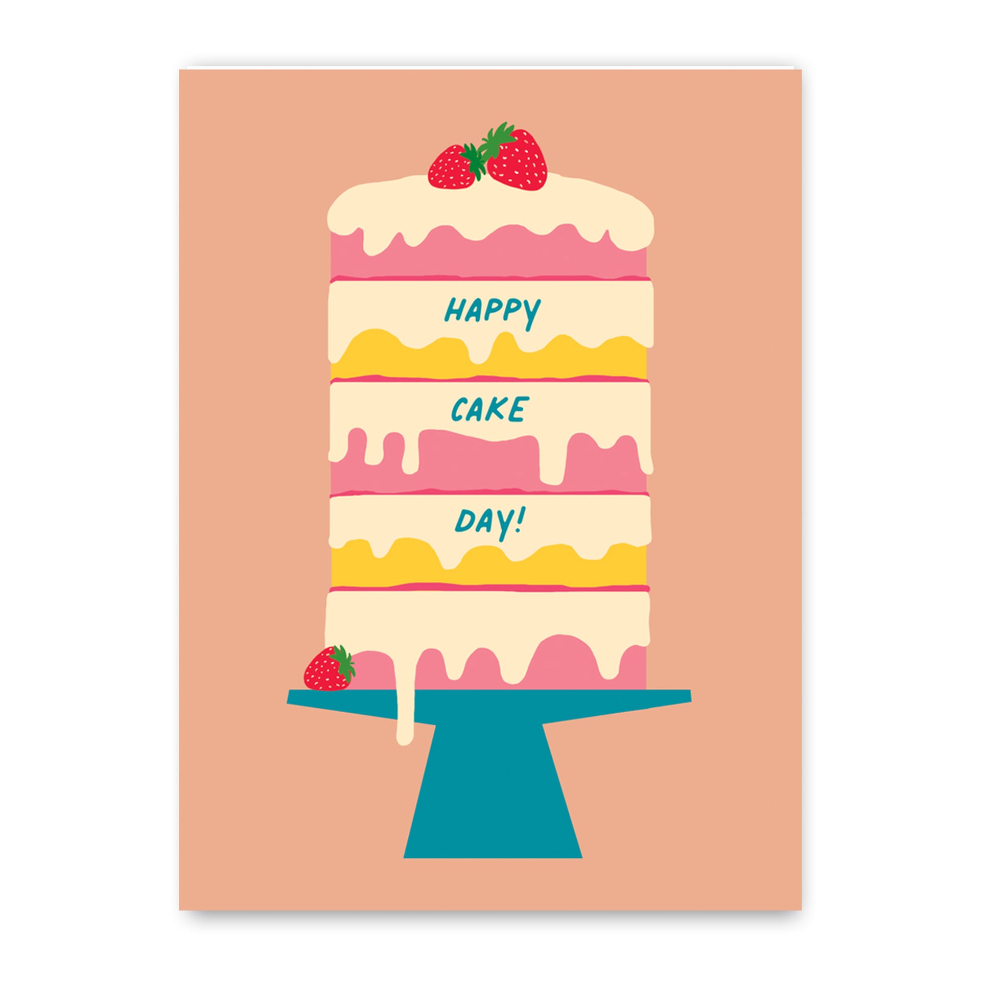 Happy Cake day greeting card