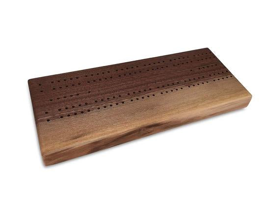 wood cribbage board