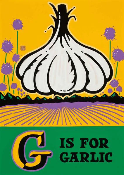 garlic poster