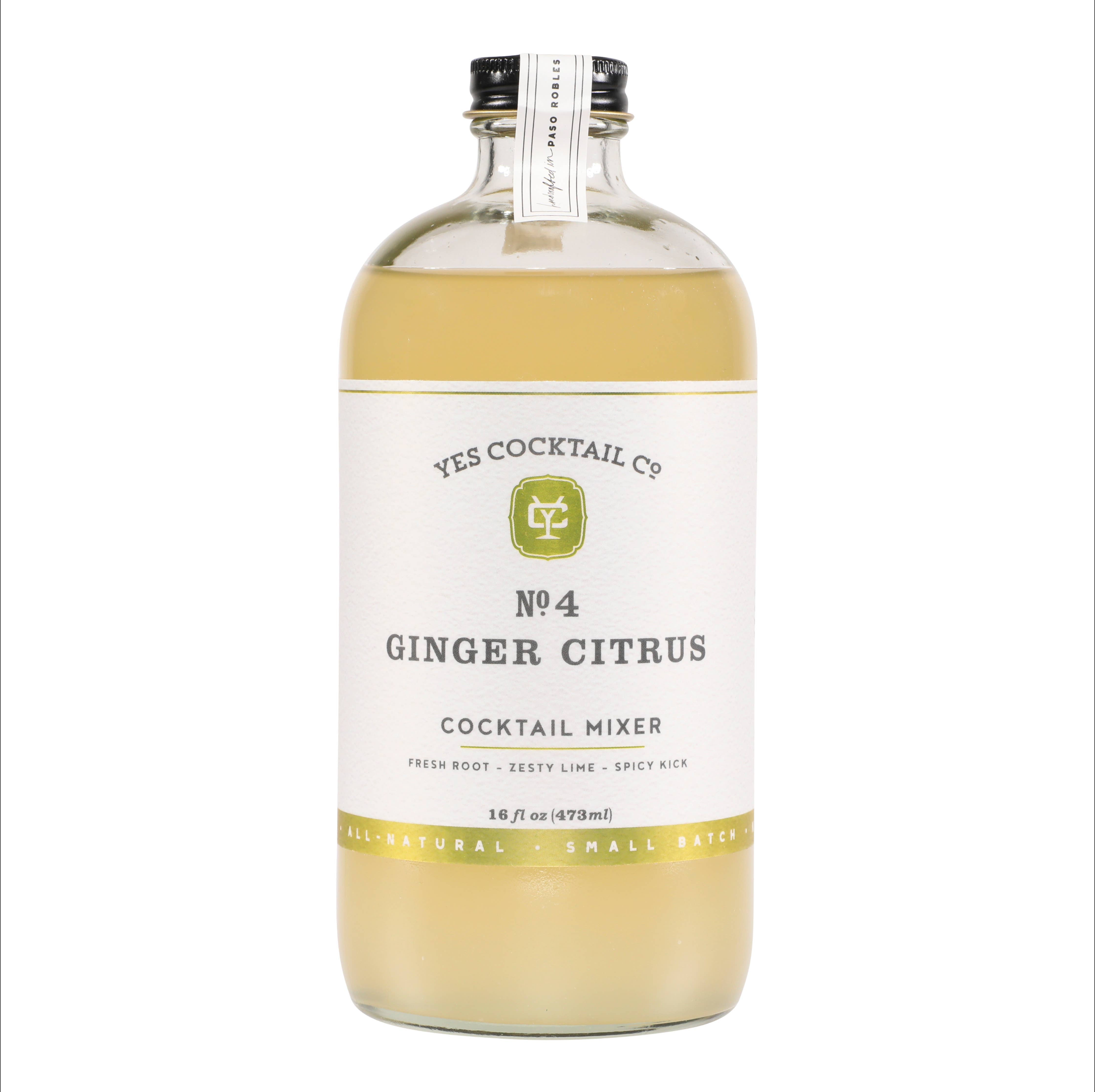 Ginger Citrus Cocktail Mixers