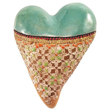 handmade ceramic heart