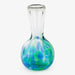 blue and green glass vase