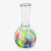 colored glass vase