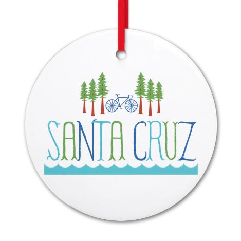 Santa Cruz Ornament