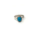 round Turquoise ring
