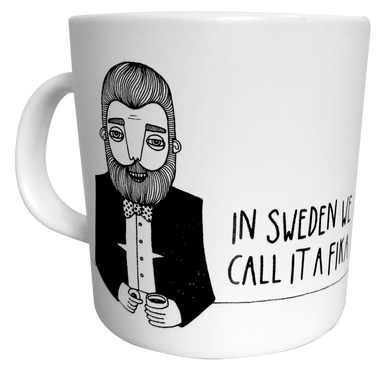 bearded coffee mug