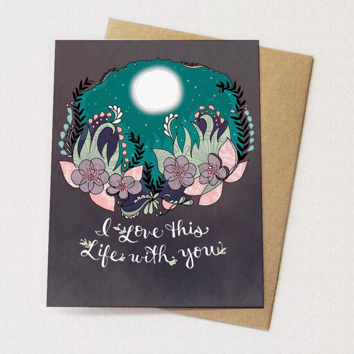 I love this life with you Greeting Card
