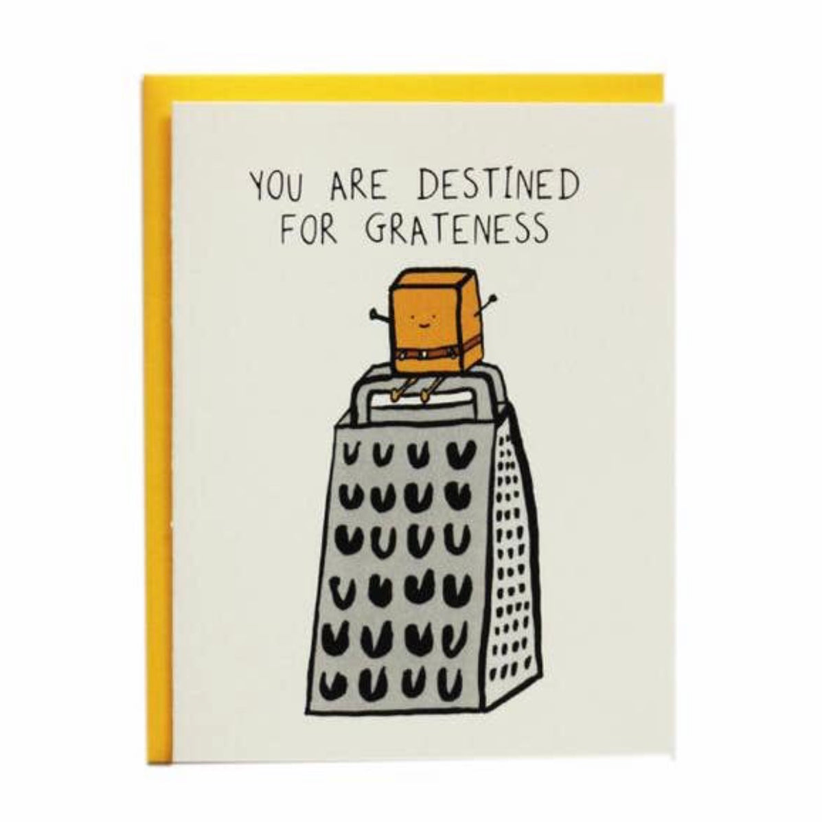 you are destines for grateness greeting card