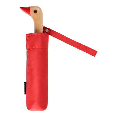 wood duckhead red umbrella