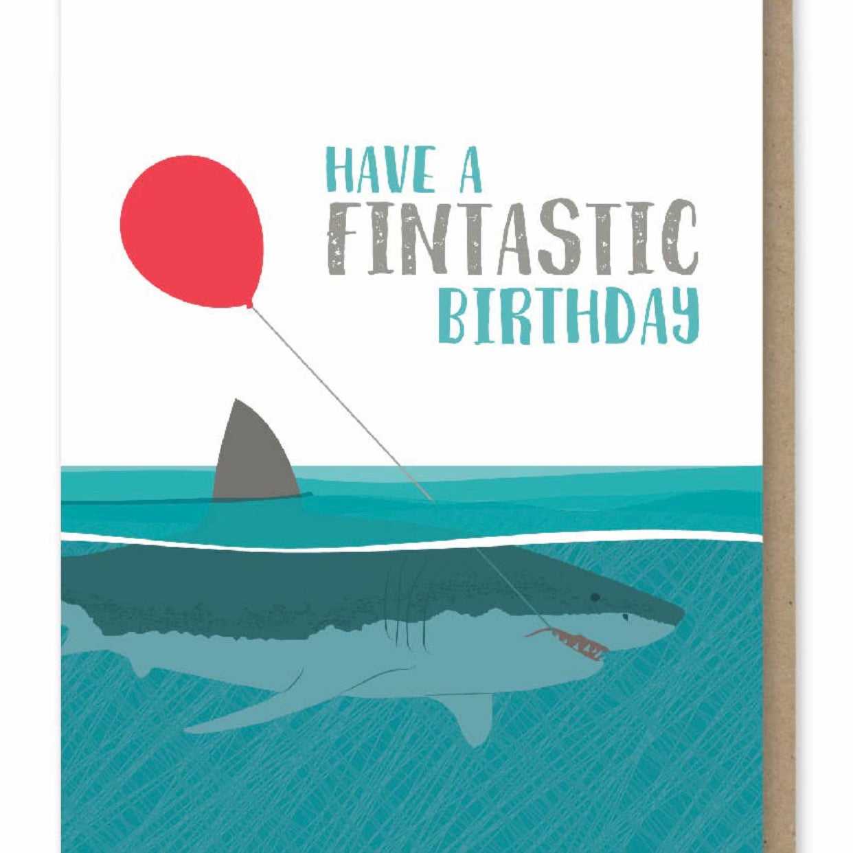 have a fintastic birthday greeting card