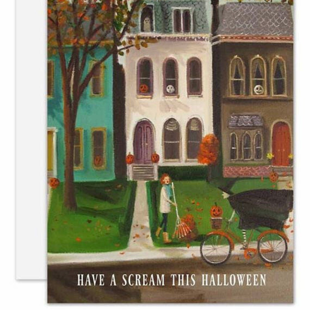 Have a Scream Halloween greeting card