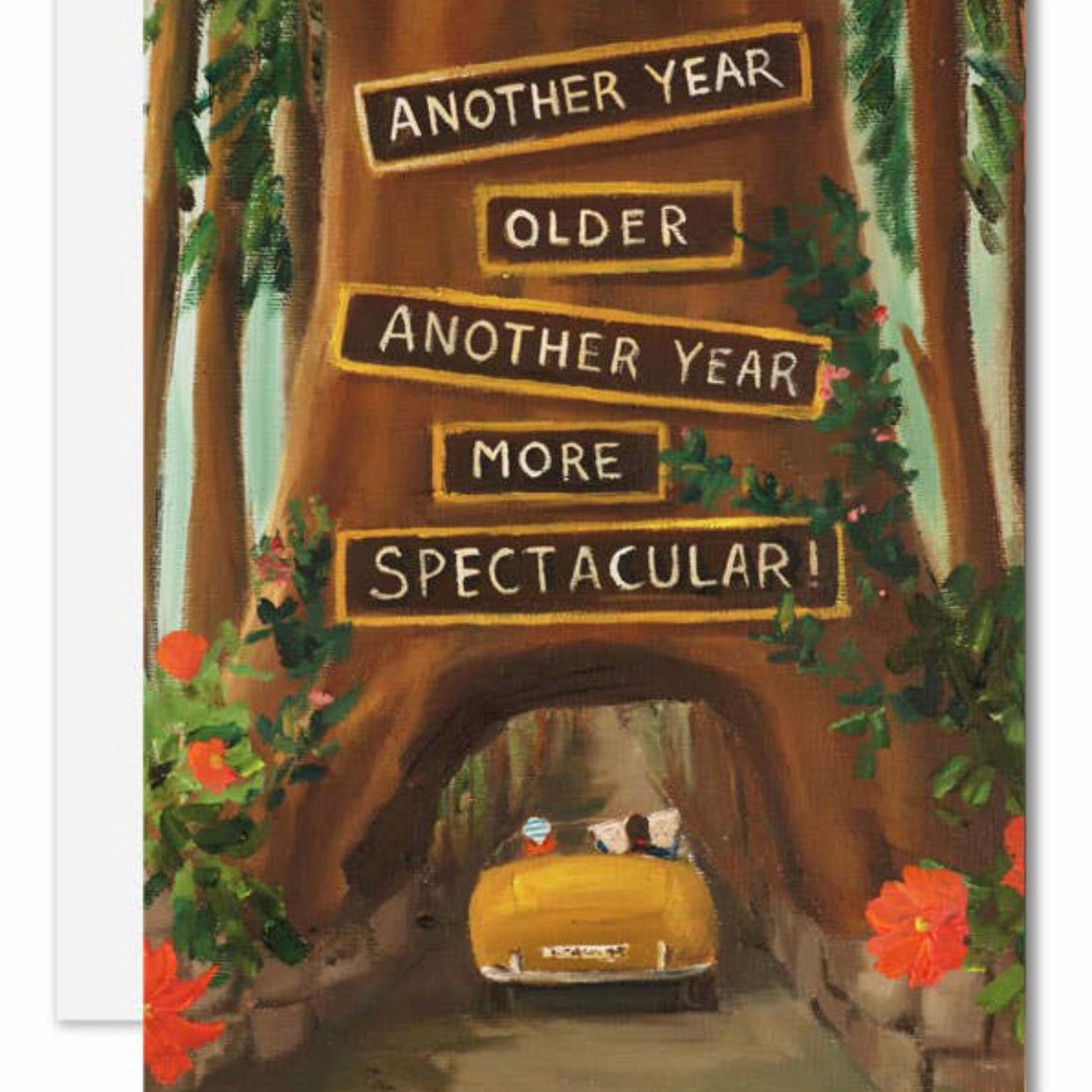 Another year older greeting card