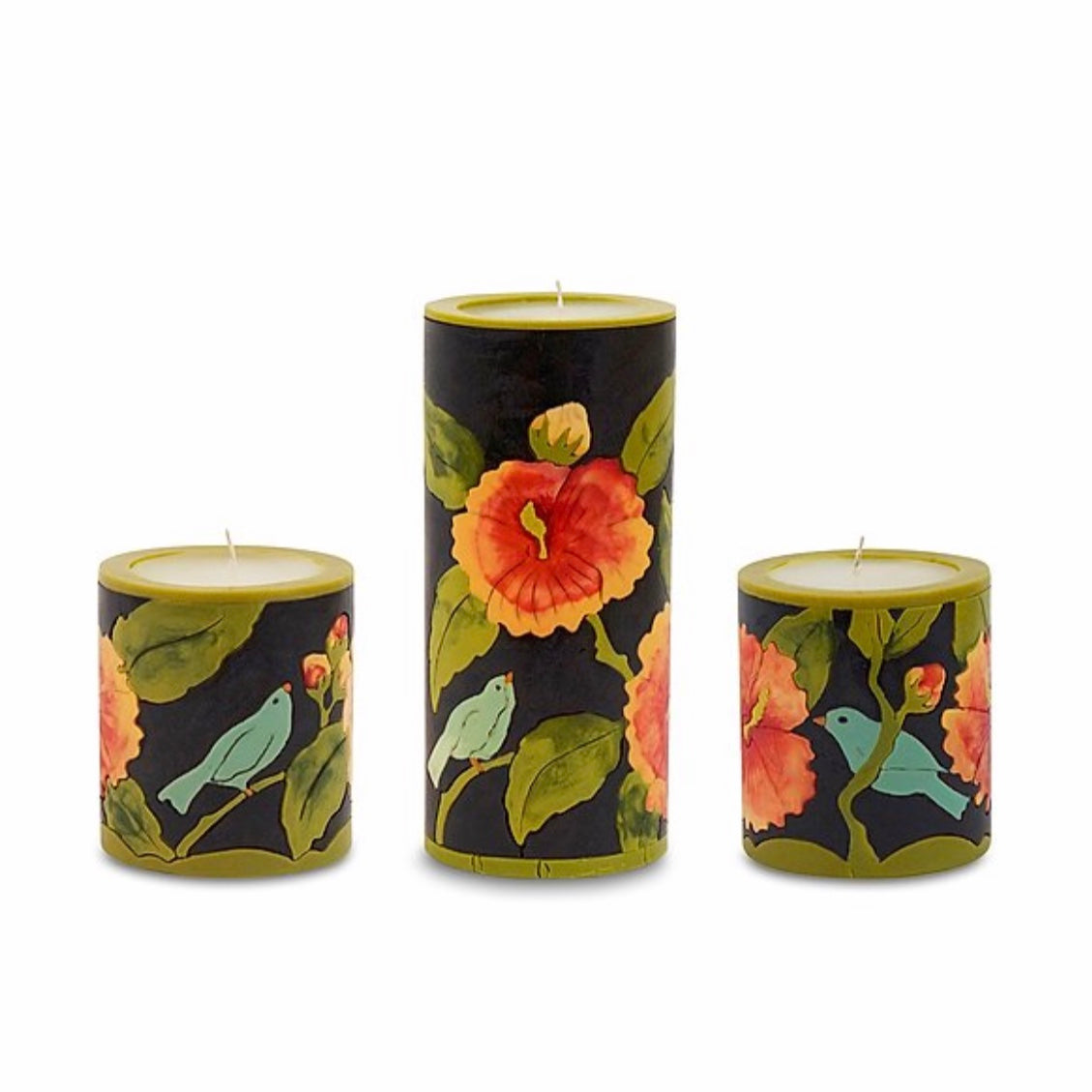 Hibiscus glow Candle