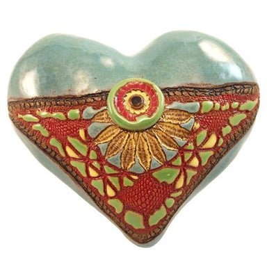 handmade ceramic heart