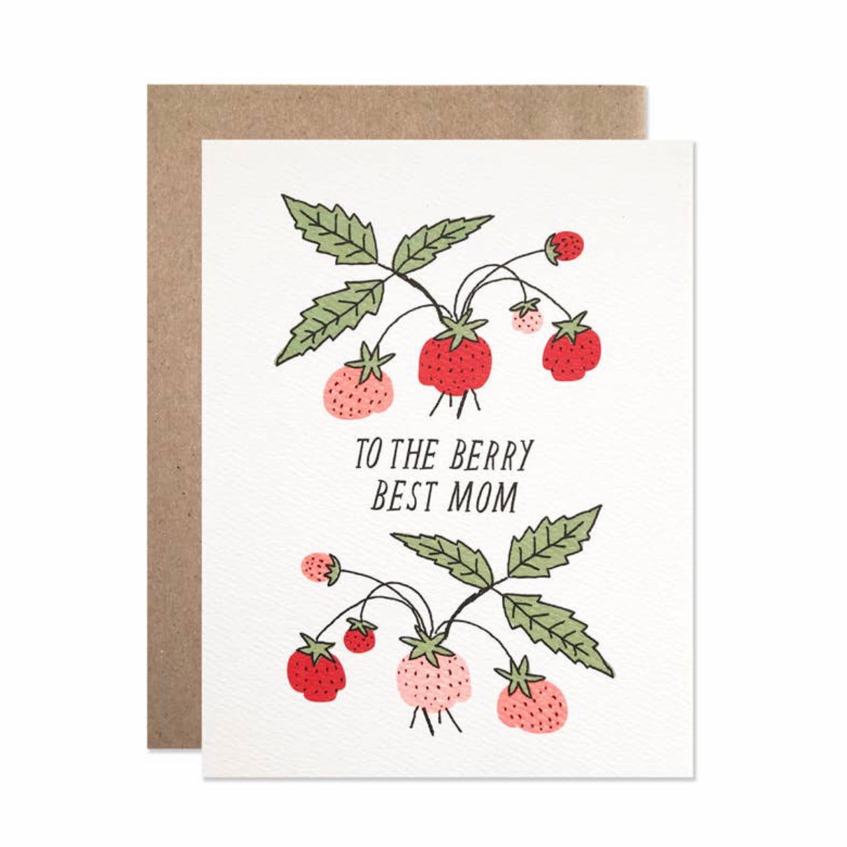 To the berry best mom mothers day card