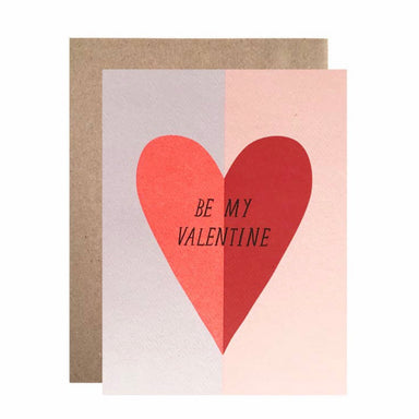 Be my valentine greeting card