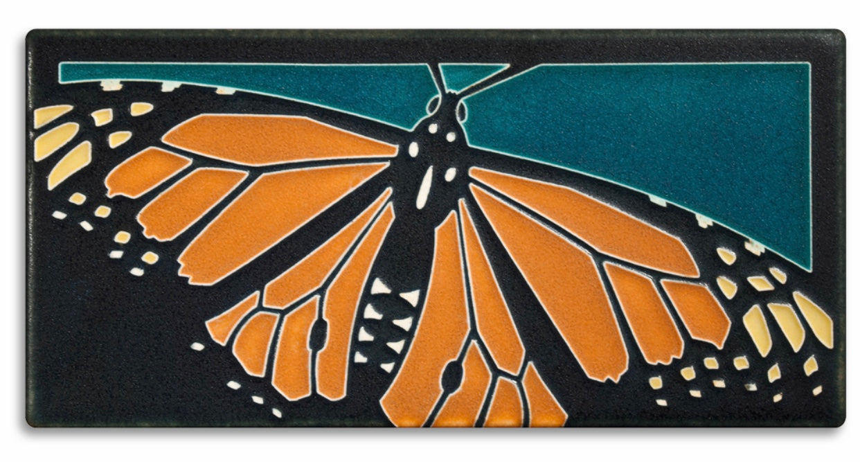butterfly ceramic decorative tile