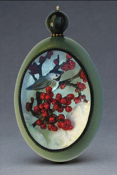winter berries ornament