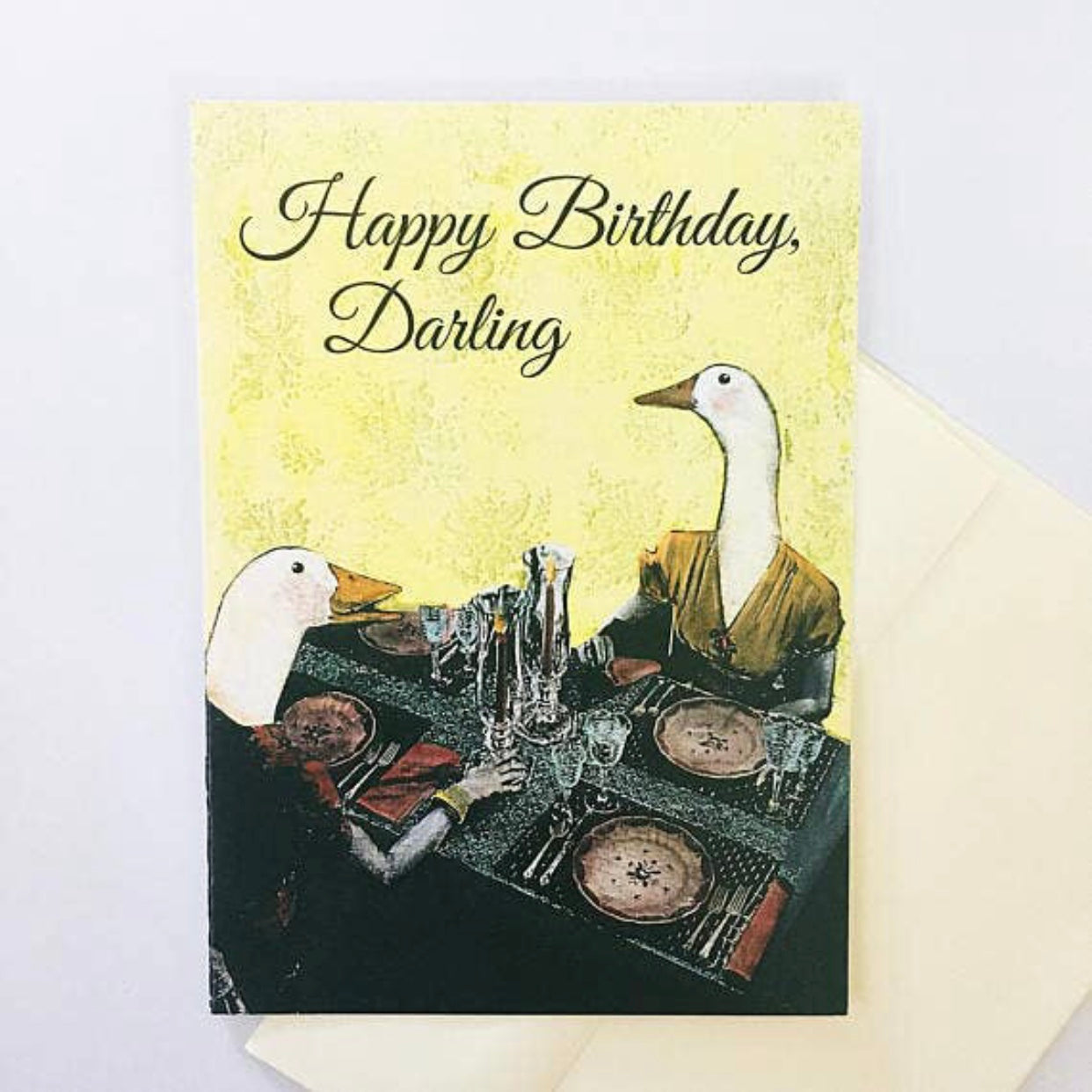 happy birthday darling greeting card
