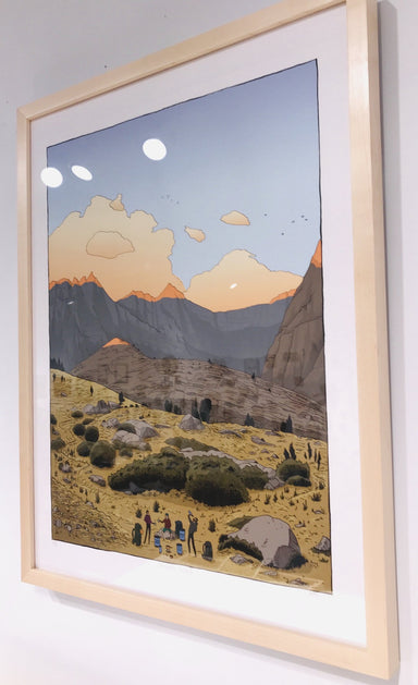 framed sierra digital print