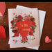 To my Valentine Valentines greeting card