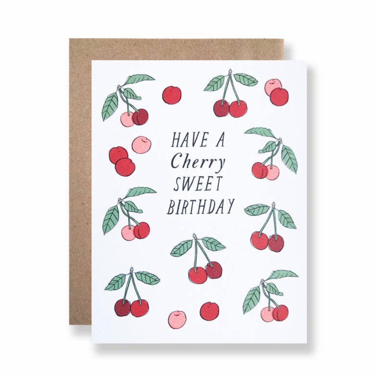 Have a cherry sweet birthday greeting card