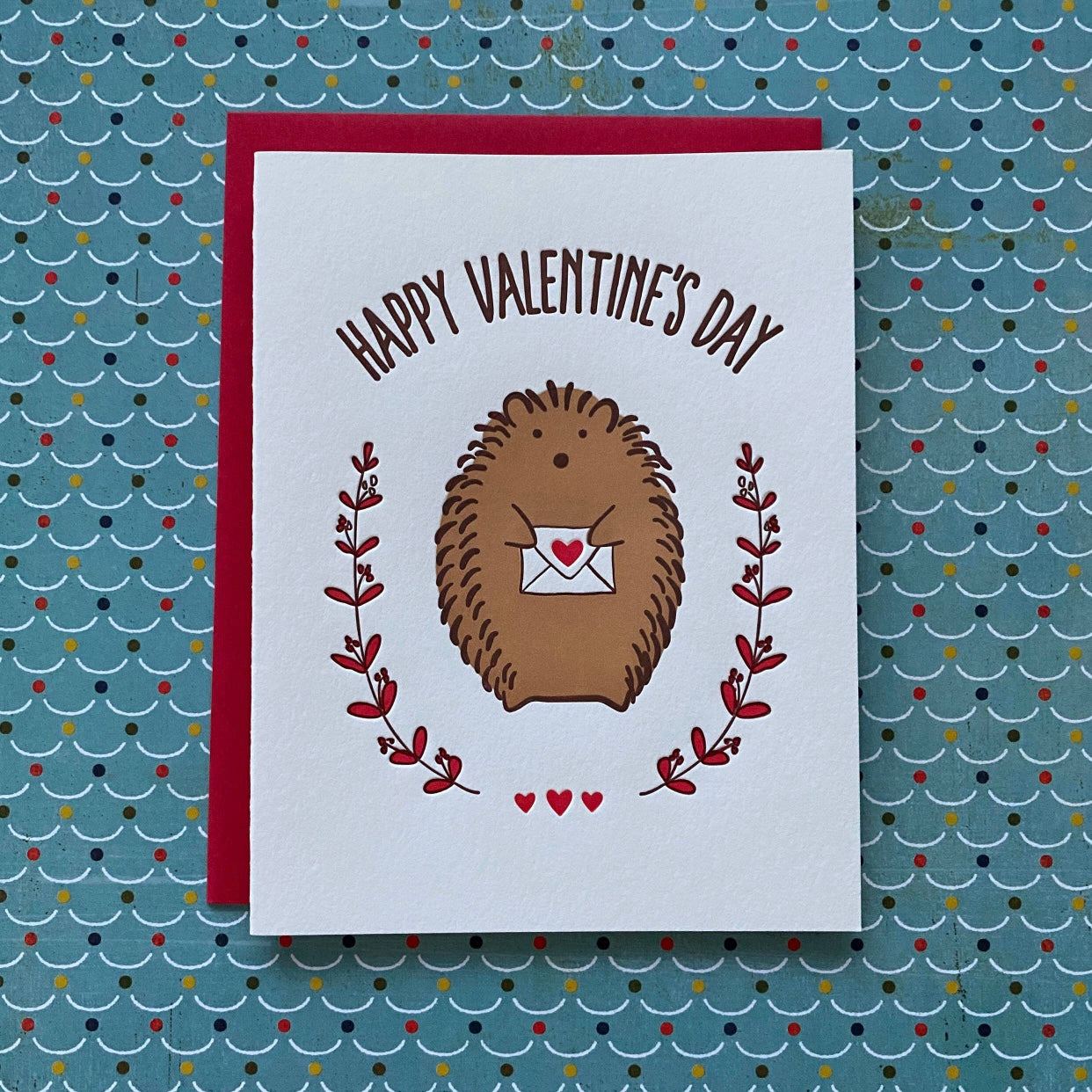Happy Valentines greeting card
