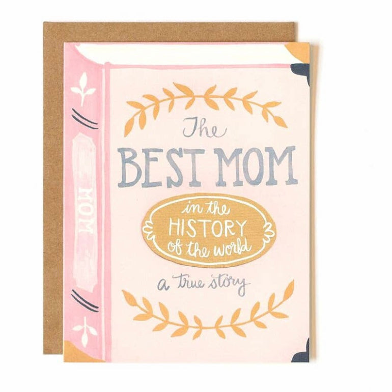 The best mom mothers day greeting card