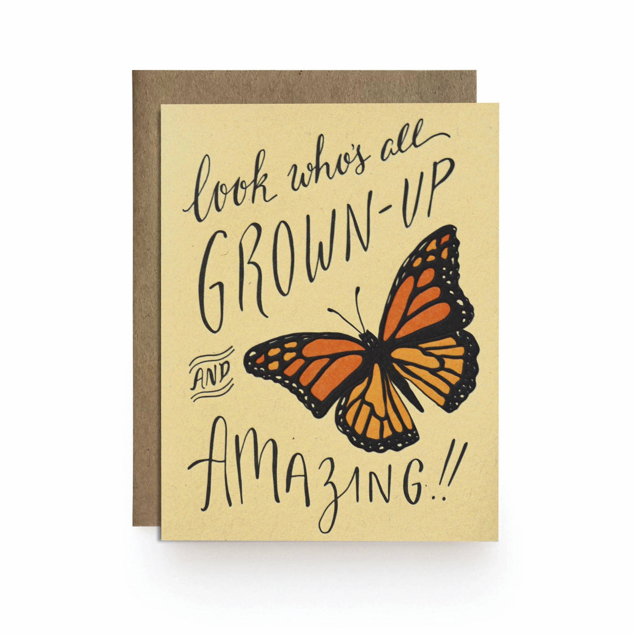 look who's all grown up and amazing greeting card