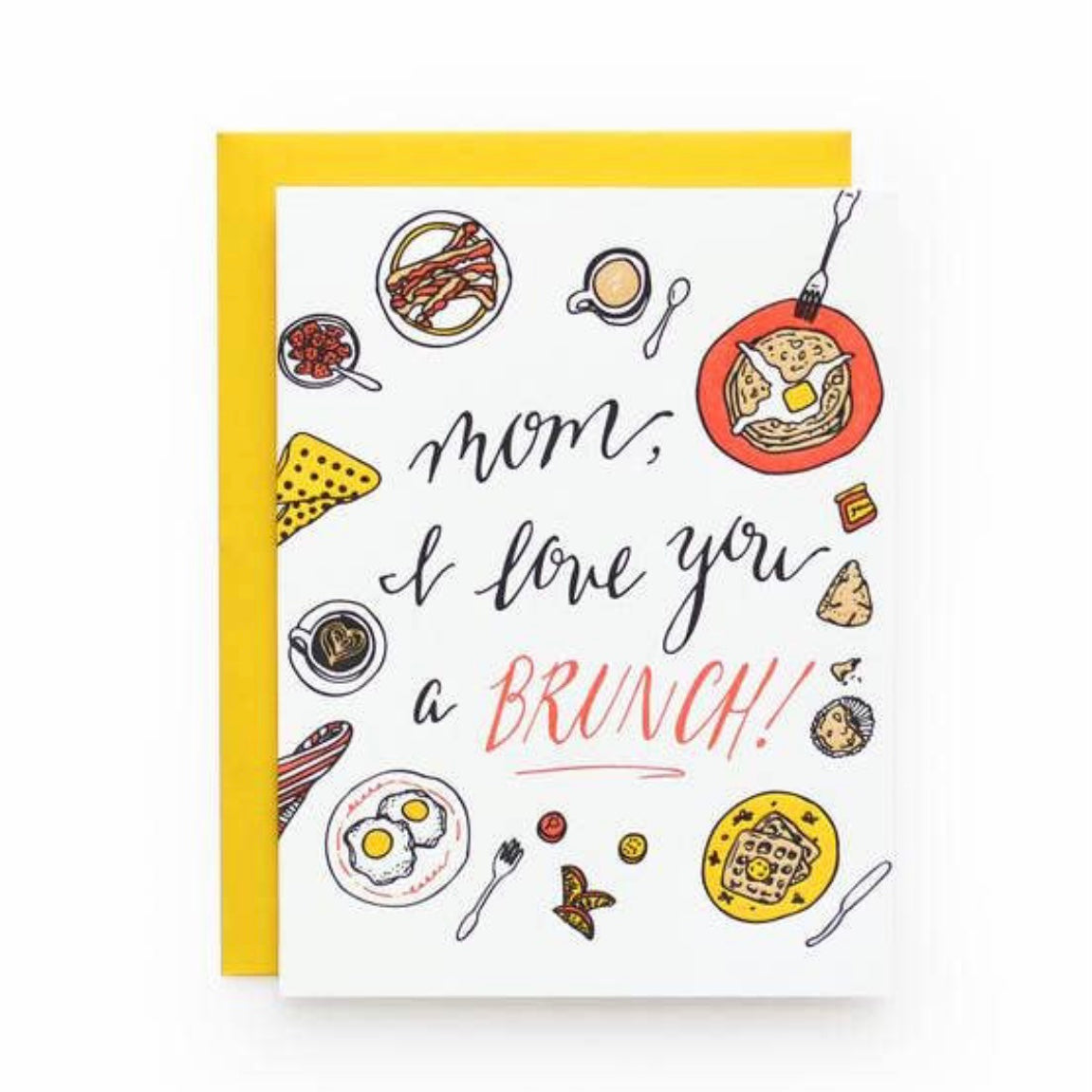 Mom I love you mothers day card