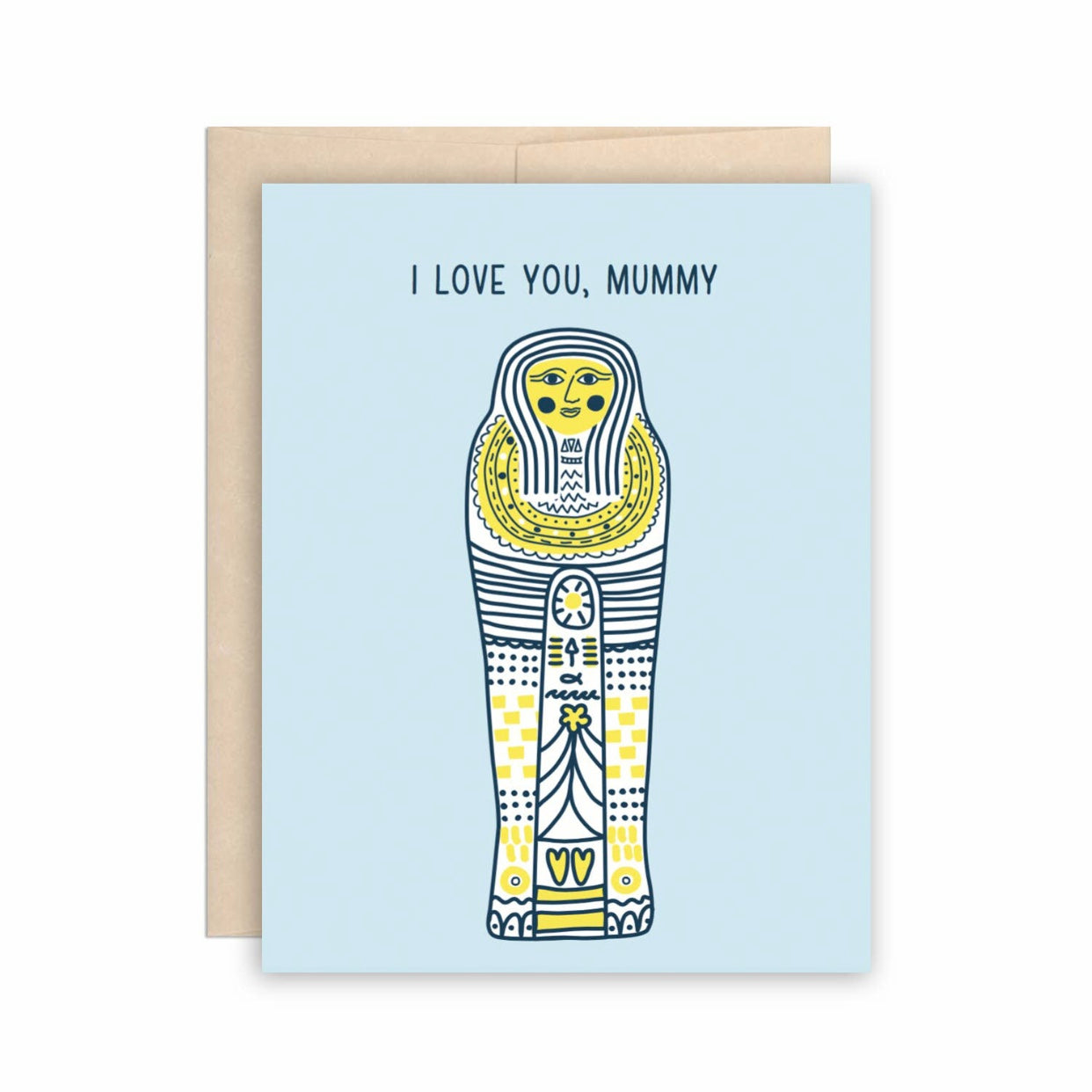 I love you mummy mothers day card