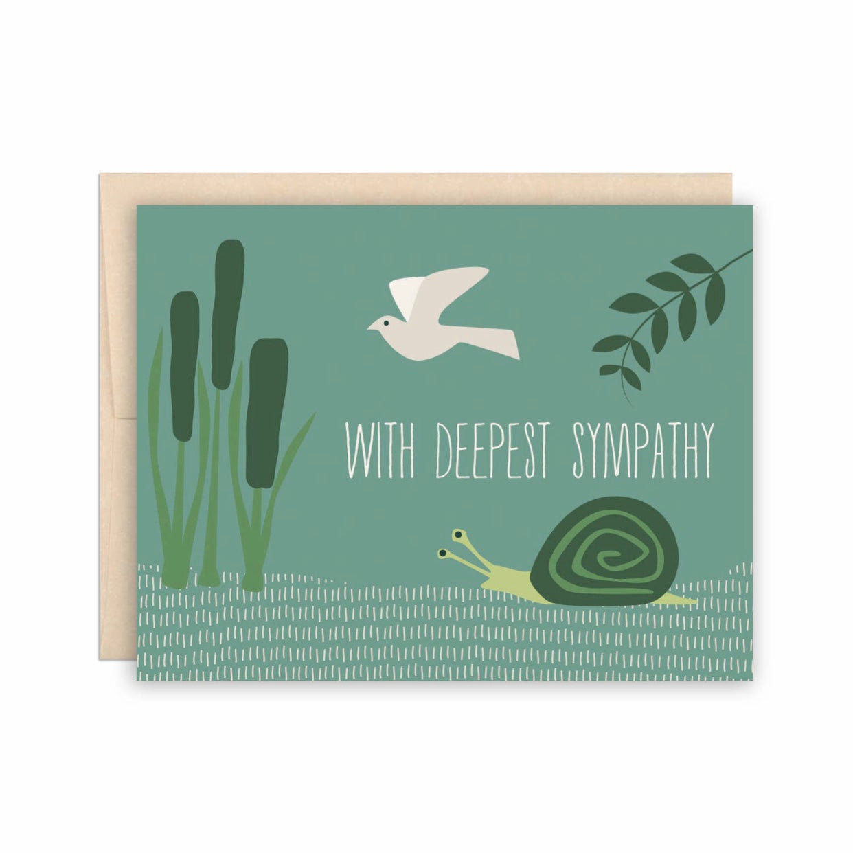With deepest sympathy Greeting Card