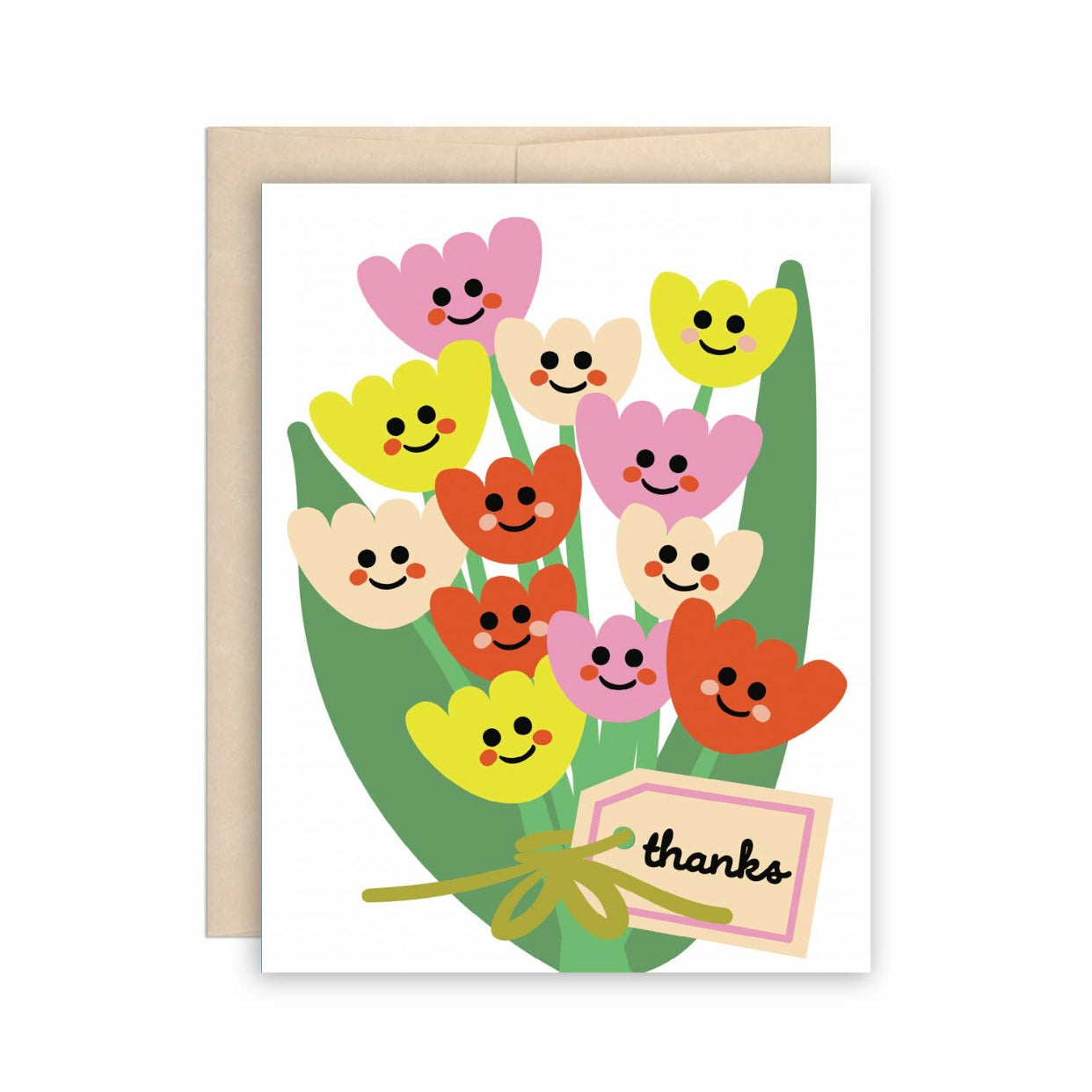 Thank you flowers Greeting Card