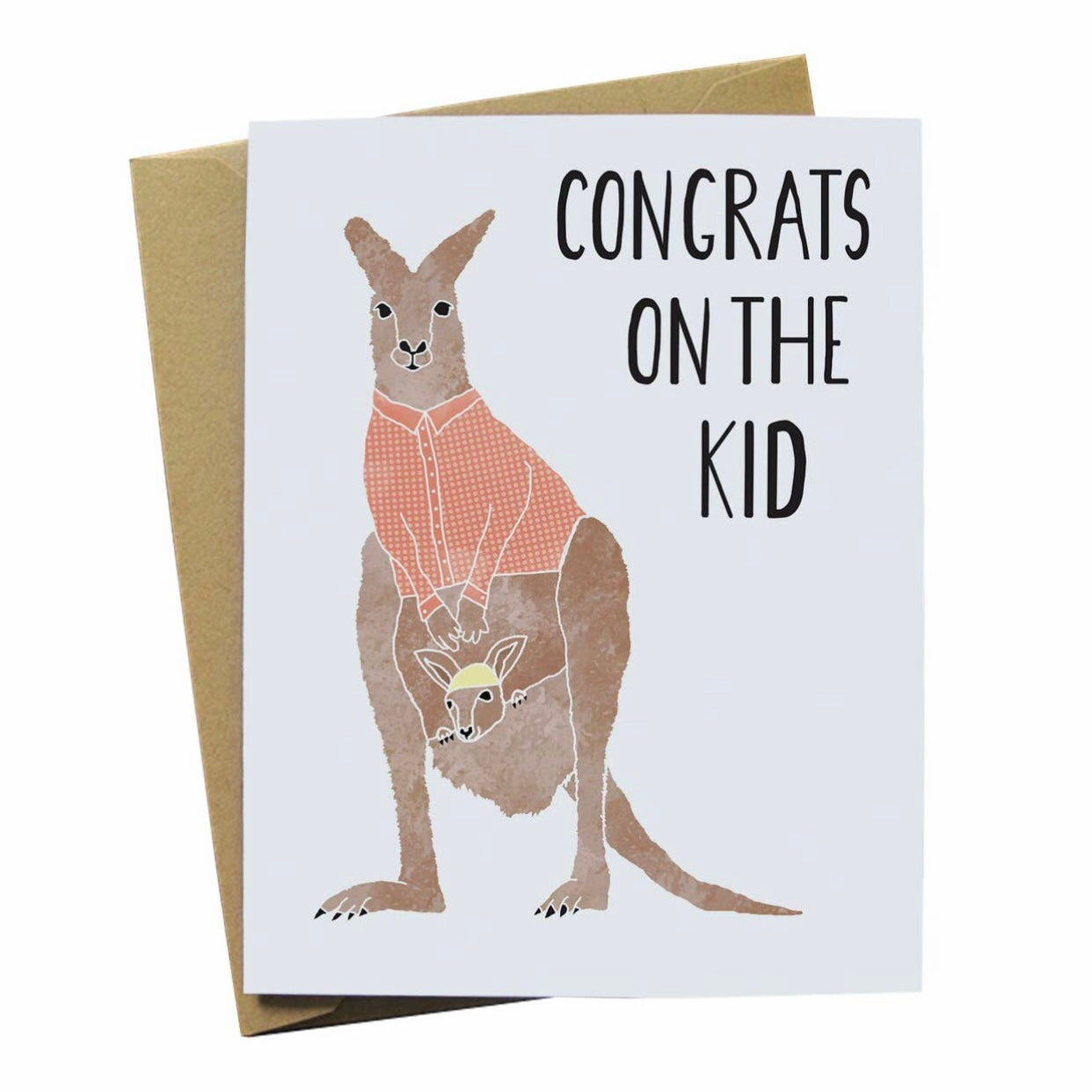 congrats on the kid greeting card