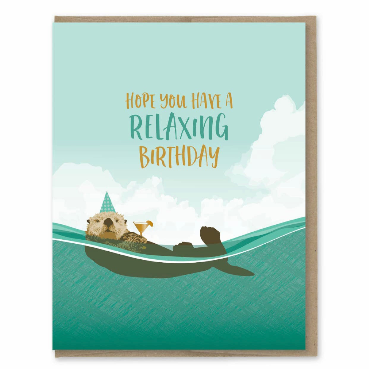 Hope you have a relaxing birthday greeting card