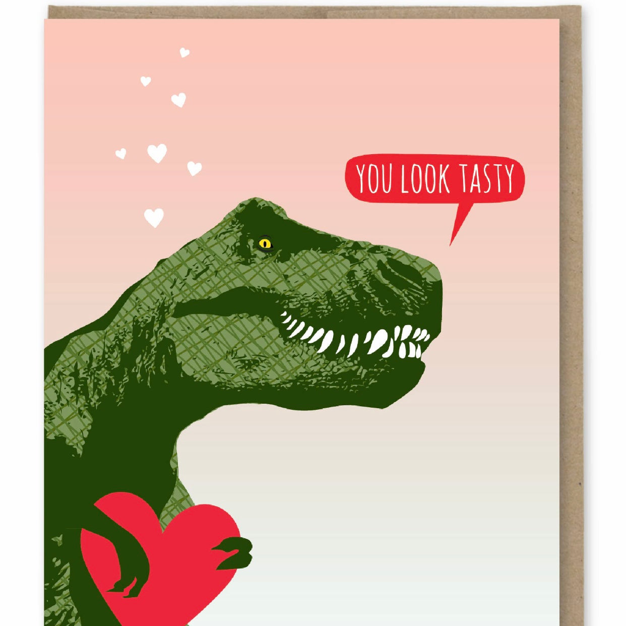 you look tasty greeting card