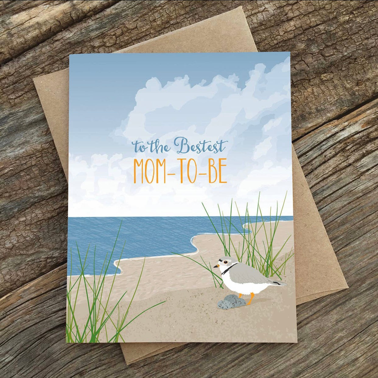 the bestest mom to be greeting card