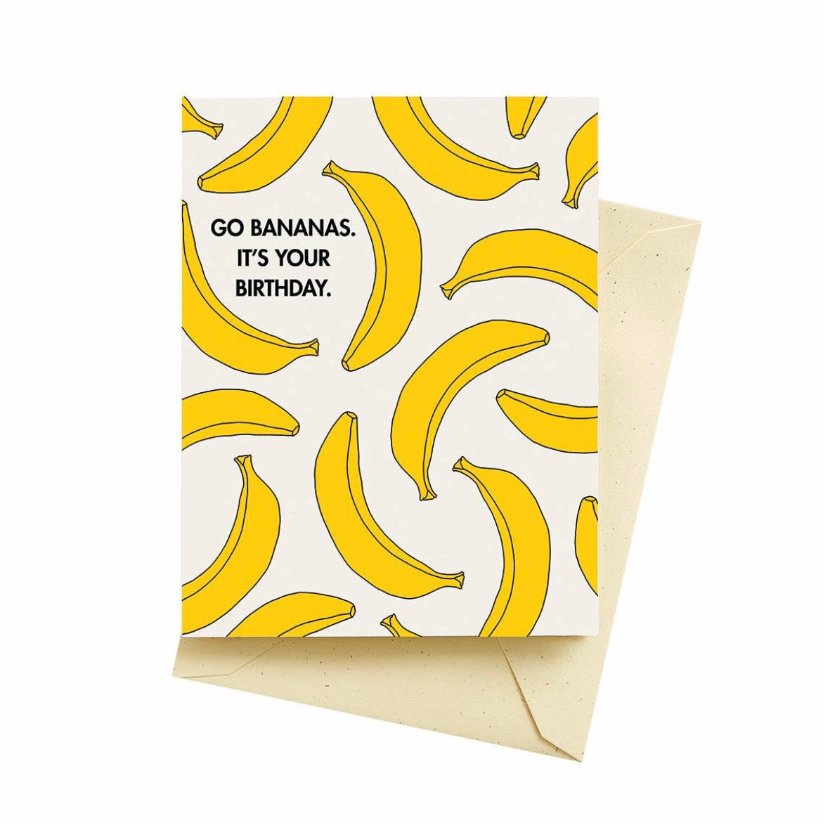 Go Bananas it's your birthday greeting card