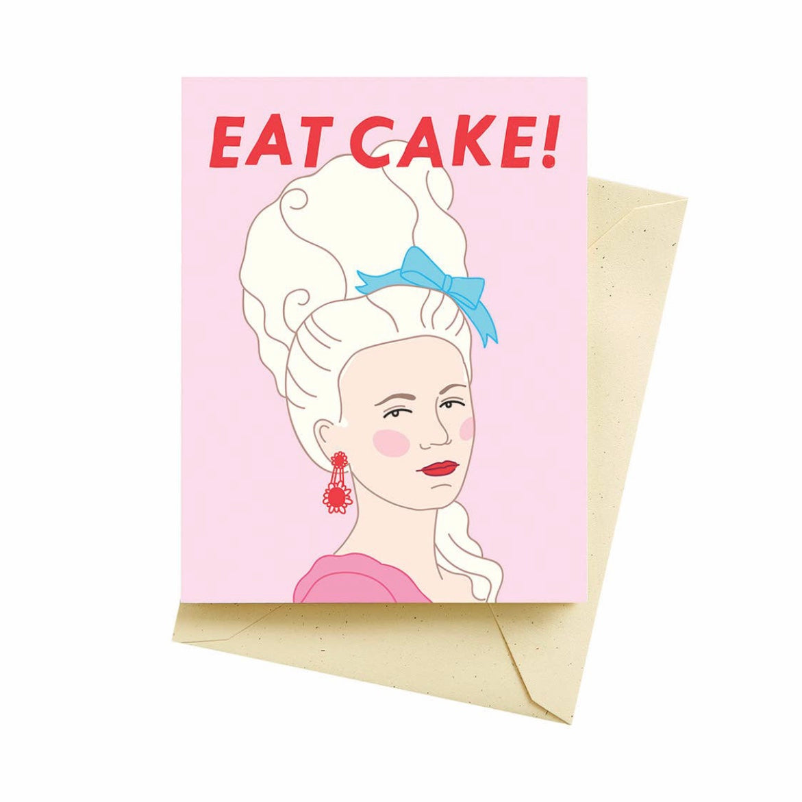Eat Cake greeting card