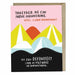 Together we can move mountains greeting card