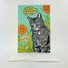 I've been thinking about you cat greeting card