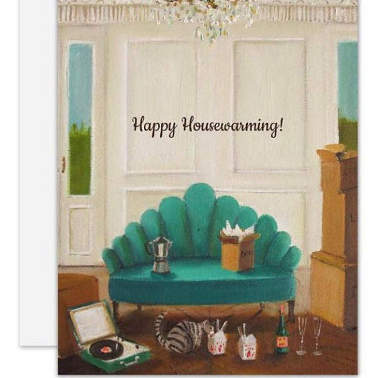 happy housewarming greeting card